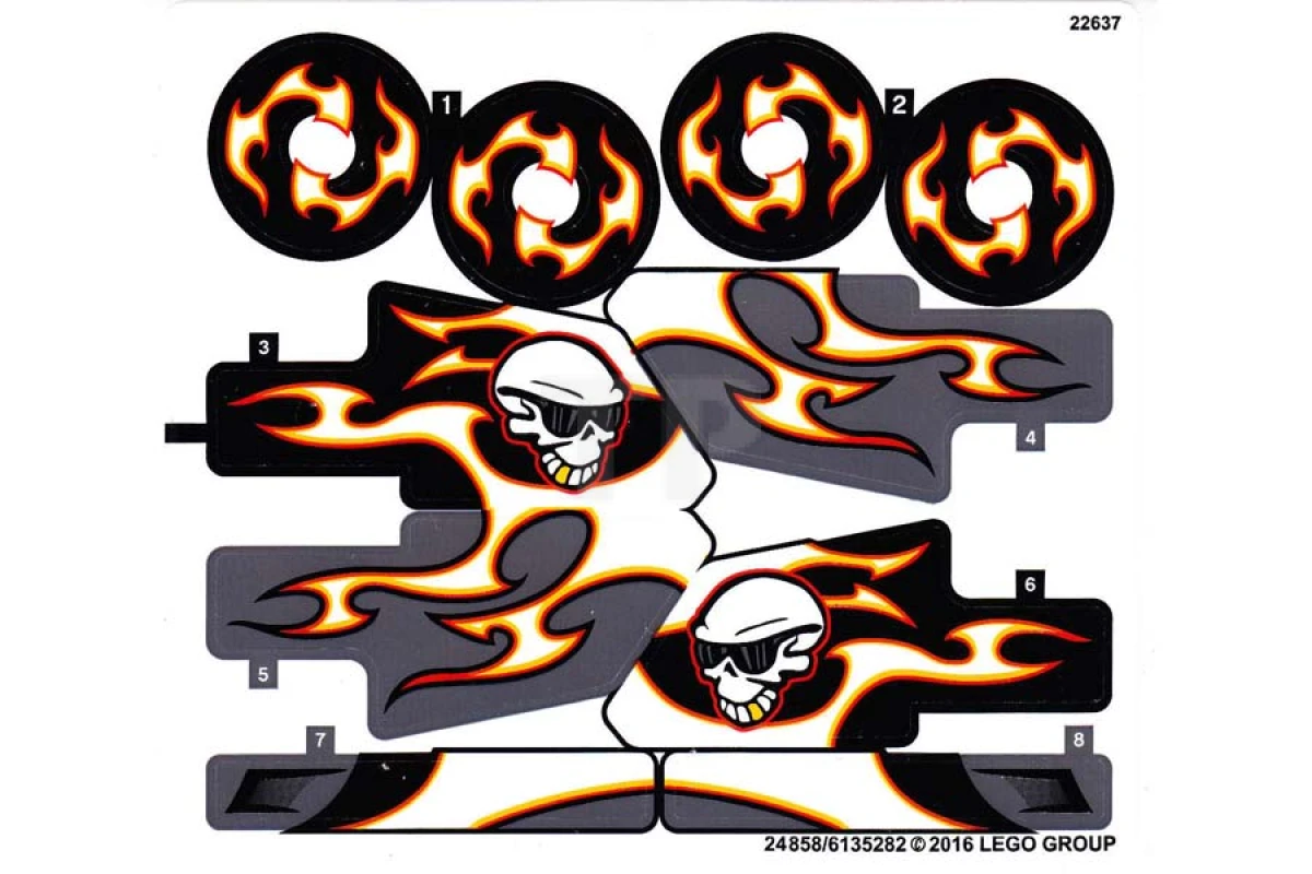 LEGO&reg;  - Sticker for Set 42046