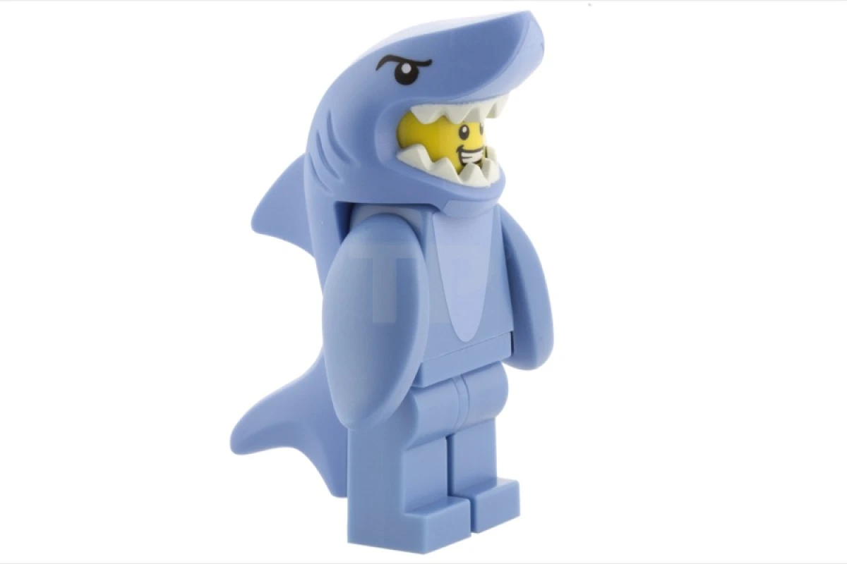 LEGO&reg; col240 Shark Suit Guy (without accessories)