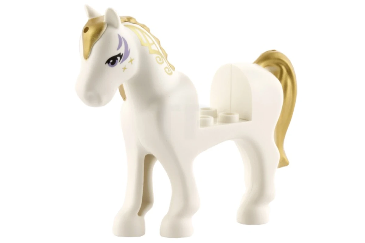 LEGO&reg; 6115954 - 93083c01pb08 - Horse with 2 x 2 Cutout