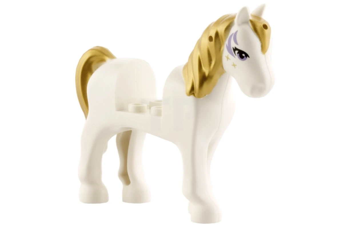 LEGO&reg; 6115954 - 93083c01pb08 - Horse with 2 x 2 Cutout