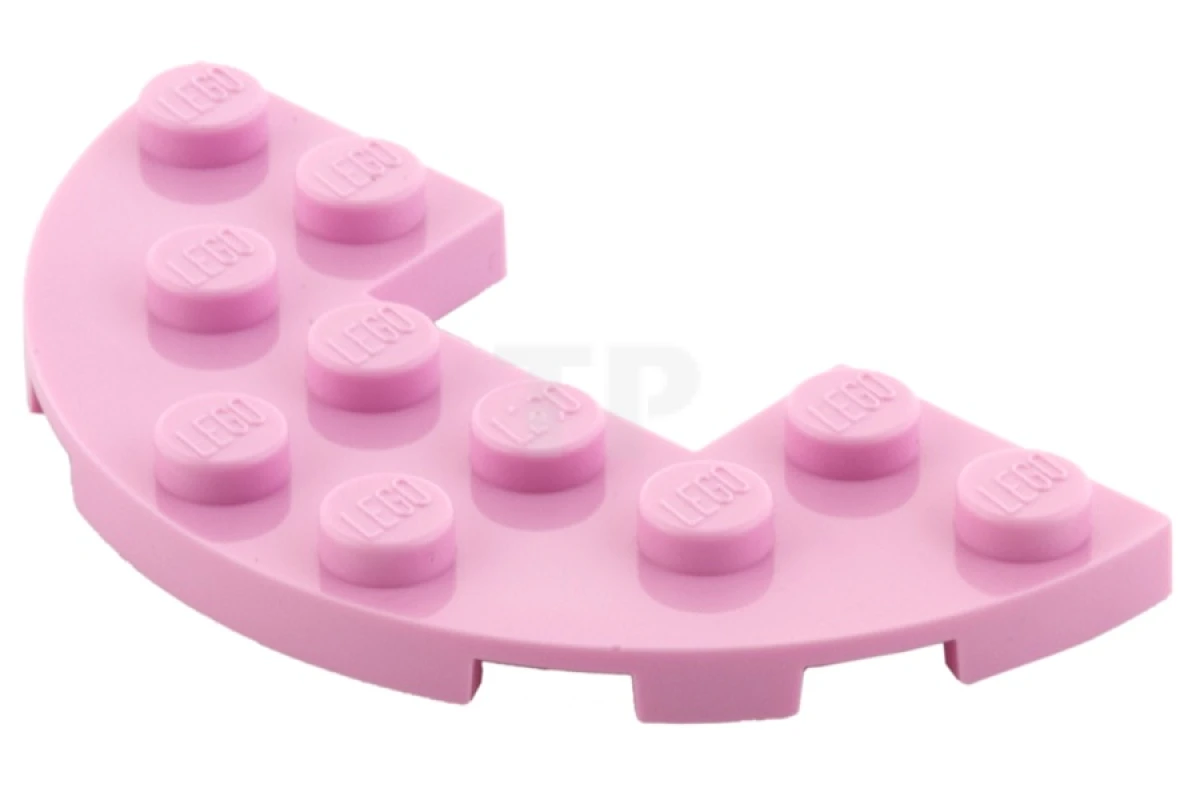 LEGO&reg; 6133060 - 18646 - Plate 3 x 6 Half Round with 1 x 2 Cutout