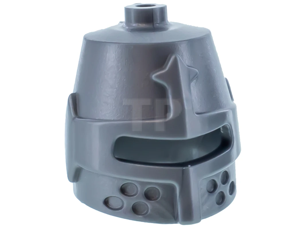 LEGO&reg; 6327809 - 89520 - Minifig, Headgear Helmet Castle Closed with Eye Slit