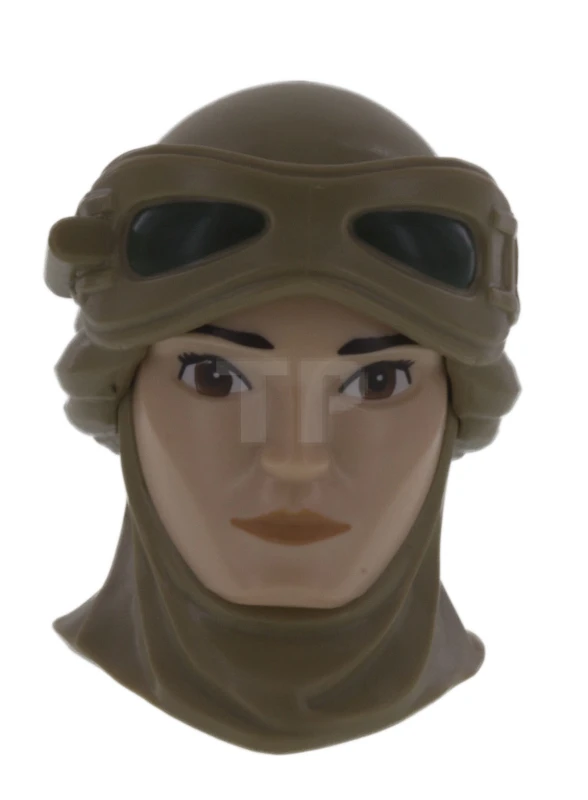 LEGO&reg; 24250c01pb01 - 6134680 - Large Figure Head - Rey Pattern