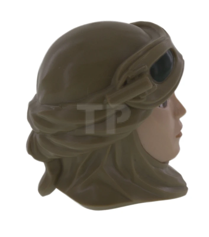 LEGO&reg; 24250c01pb01 - 6134680 - Large Figure Head - Rey Pattern