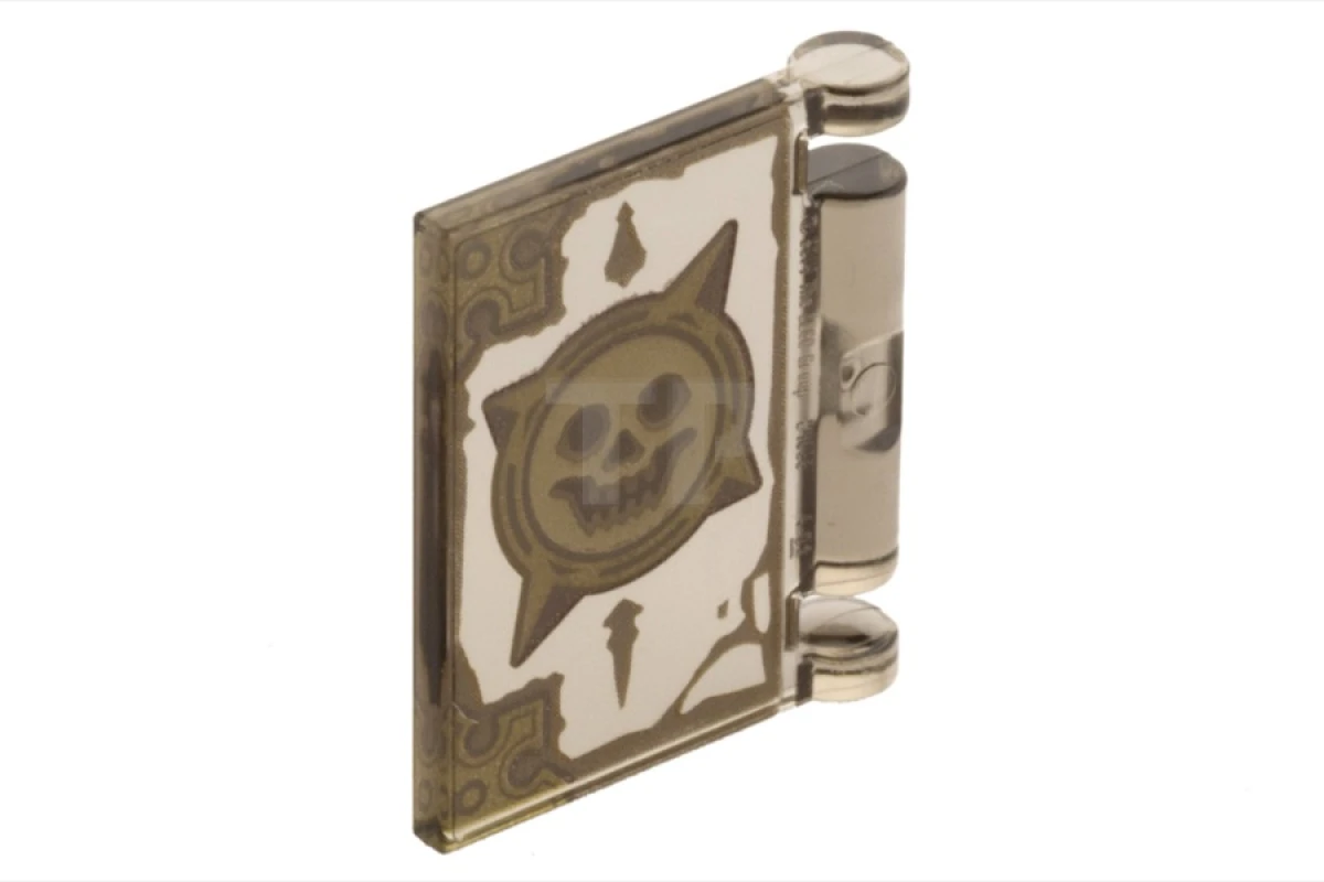 LEGO&reg; 6138870 - 24093pb002 - Couverture de livre avec motif de crâne souriant