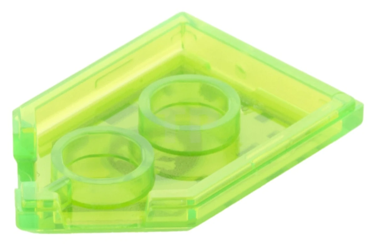 LEGO&reg; 6133533 - 22385pb009 - Tile 2 x 3 Pentagonal with Nexo Power Shield Pattern - Venom Bite