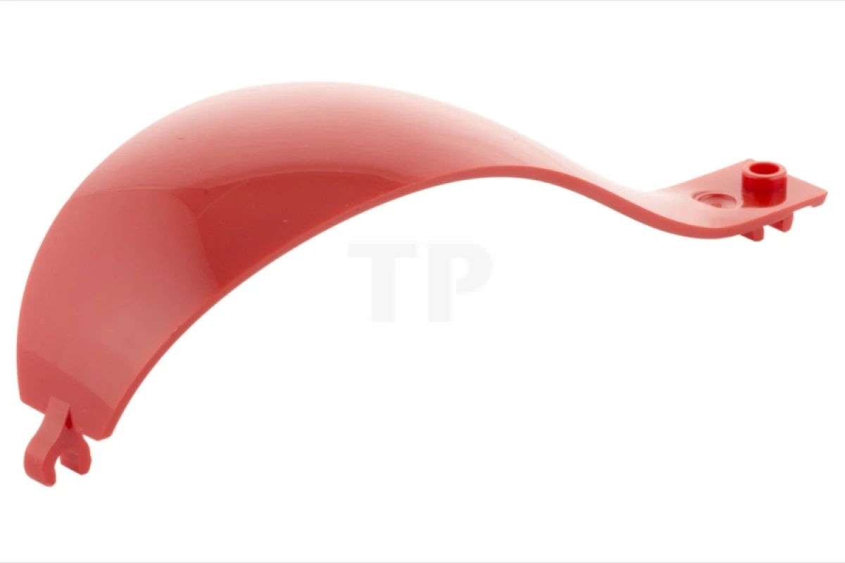 LEGO&reg; 6141949 - 18969 - Pannello 4 x 4 x 13 curvo e rastremato con clip alle estremità