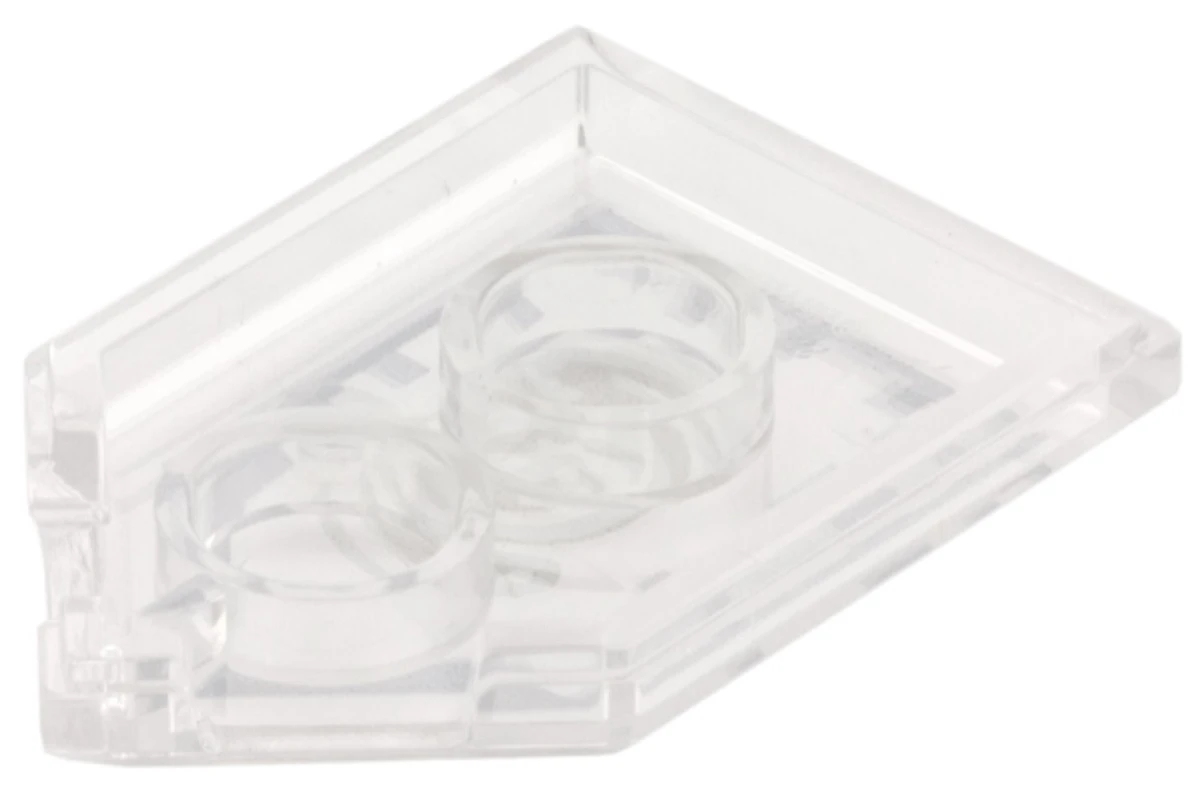 LEGO&reg; 6133481 - 22385pb027 - Baldosa 2 x 3 Pentagonal con Patrón de Escudo de Poder Nexo - Vórtice Espiritual