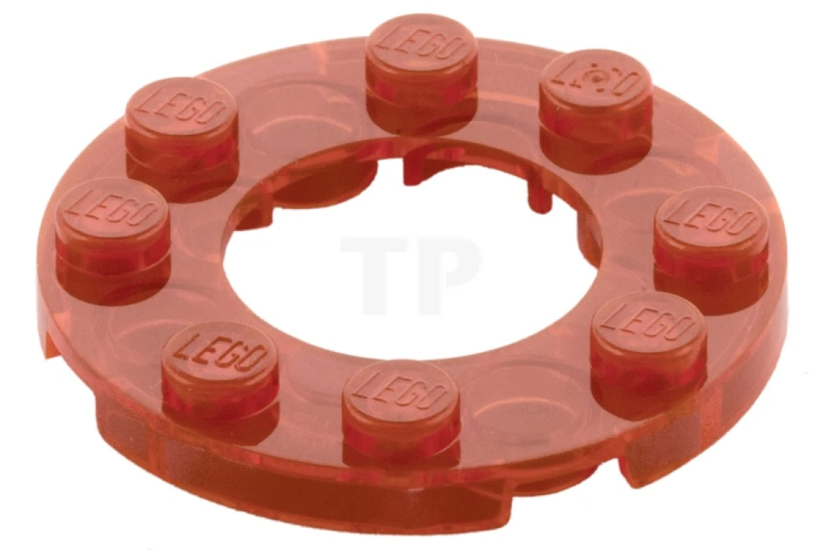 LEGO&reg; 6173809 - 11833 - Plate 4 x 4 Round with Hole
