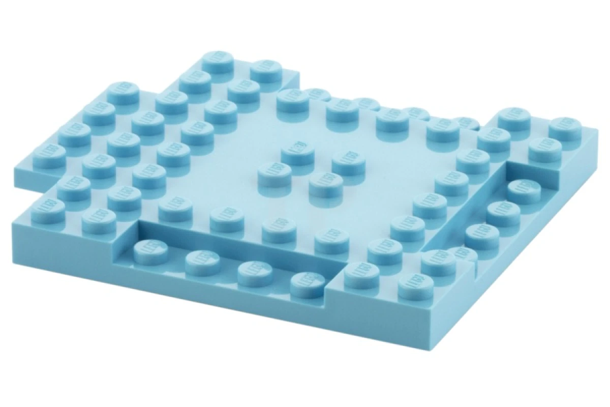 LEGO&reg; 6476962 - 15624 - Brick, Modified 8 x 8 with 1 x 4 Indentations and 1 x 4 Plate