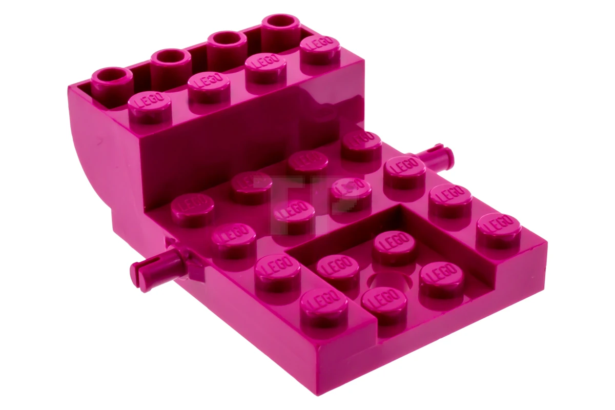 LEGO&reg; 6234377 - 24055 - Véhicule, base 4 x 6 x 1 2/3 courbée