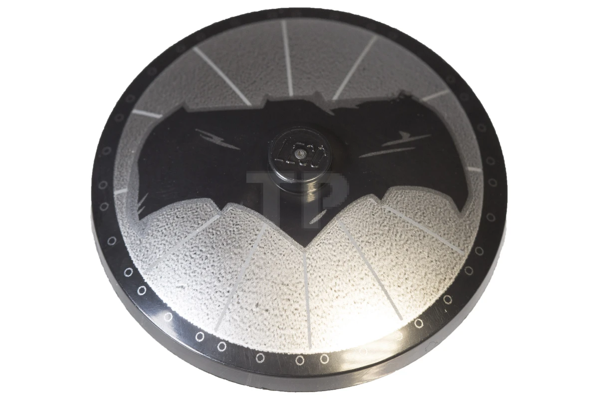 LEGO&reg; 6141779 - 3960pb035 - Dish 4 x 4 Inverted with Batman Pattern