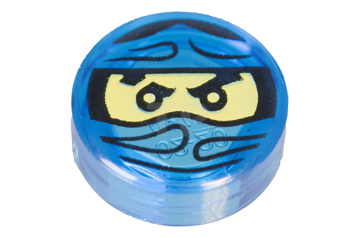 LEGO&reg; 6136964 - 98138pb039 - Fliese 1 x 1 Rund mit Ninjago Fallenhäher-Muster