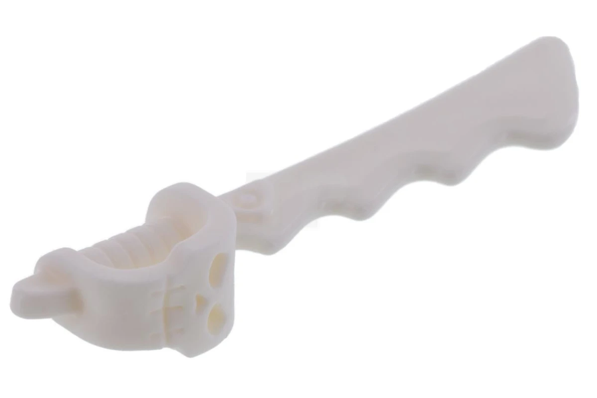 LEGO&reg; 6133037 - 23984 - Minifig, Weapon Sword, Cutlass Serrated with Skull Hand Guard