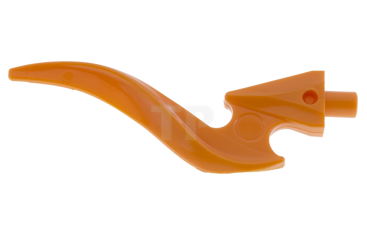 LEGO&reg; 6133821 - 18395 - Vague arrondie simple avec Pin (Flamme)