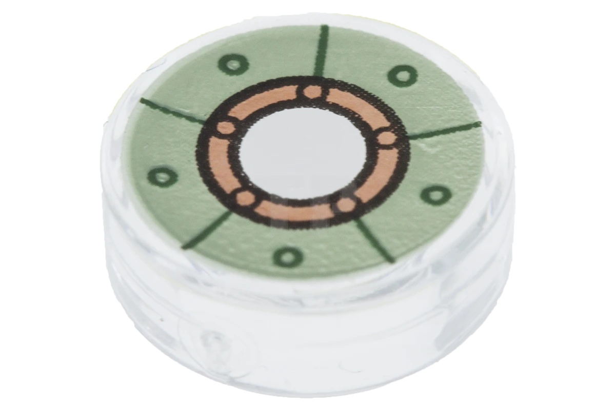 LEGO&reg; 6142571 - 98138pb035 - Tile 1 x 1 Round with Iron Man Chest Reactor Pattern