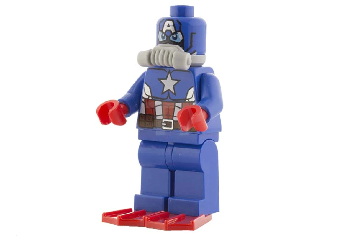 LEGO&reg; sh0214 Scuba Captain America
