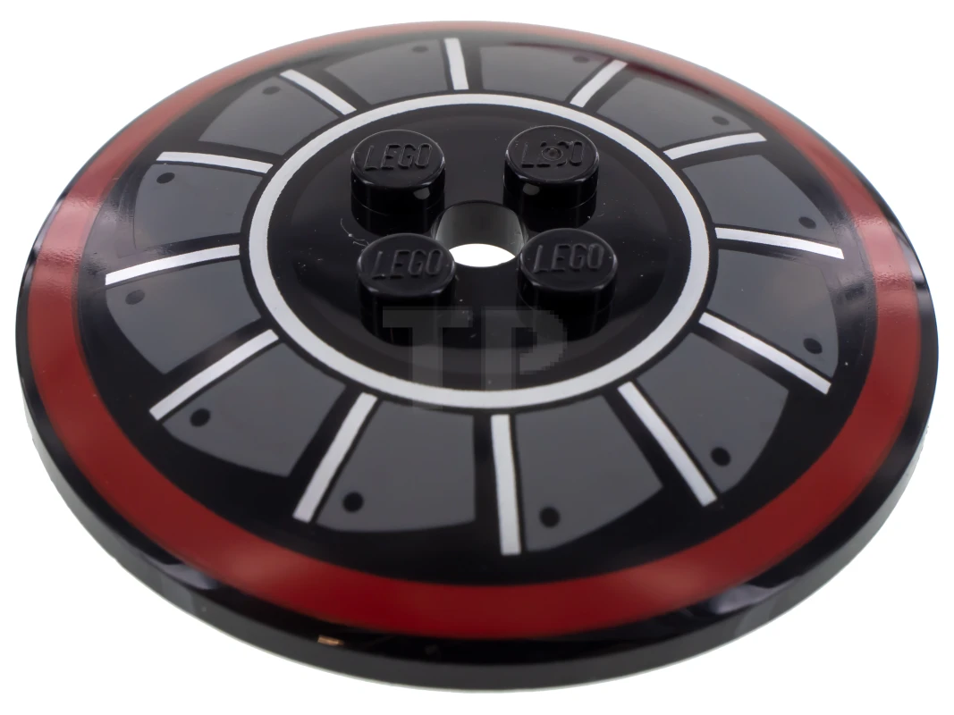 LEGO&reg; 6143087 - 44375bpb04 - Dish 6 x 6 Inverted (Radar) with Fan Blades Pattern