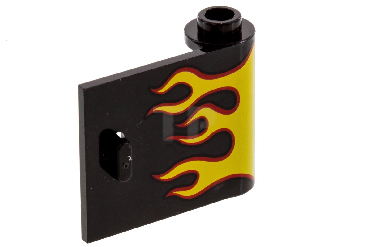 LEGO&reg; 6141739 - 92263pb002 - Door 1 x 3 x 2 Right with Flames Pattern
