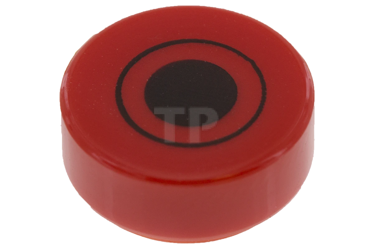 LEGO&reg; 6138970 - 98138pb043 - Tile 1 x 1 Round with Circle - Ring Pattern