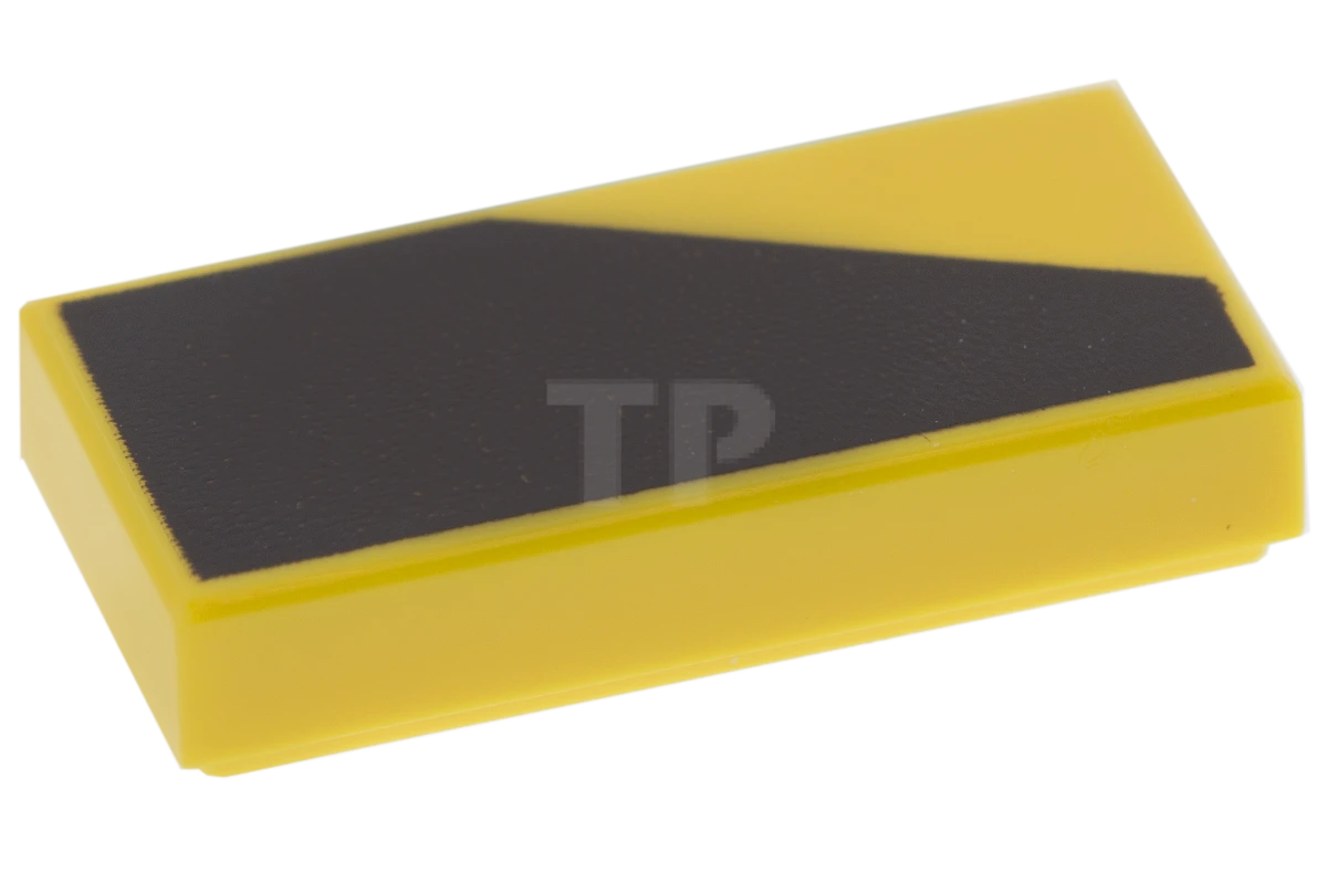 LEGO&reg; 6138957 - 3069pb0461R - Fliese 1 x 2 mit Streifenmuster Modell (rechte Seite)