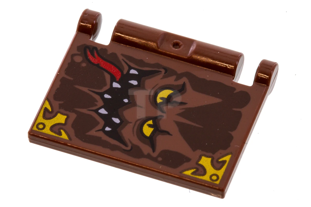 LEGO&reg; 24093pb005 - 6134707 - Book Cover with Monster Face Pattern