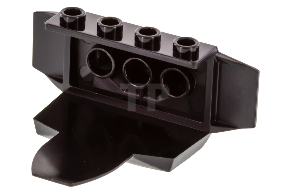 LEGO&reg; 6131810 - 24301pb01 - Groot Figuur Torso Pantser Schoudernoppen met Oranje Aderen Patroon