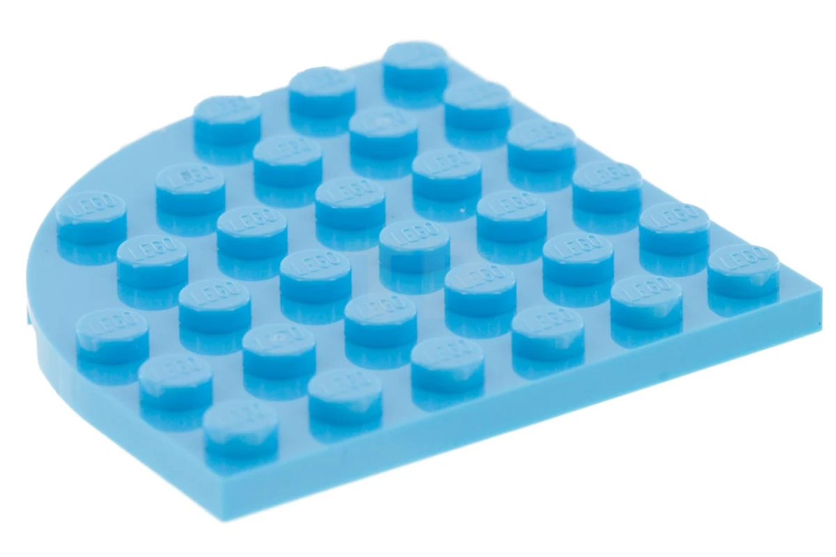 LEGO&reg; 6133693 - 6003 - Plate 6 x 6 Round Corner