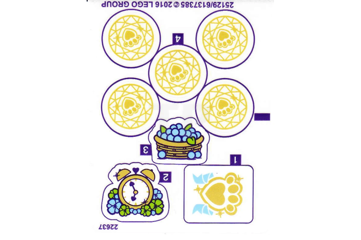 LEGO&reg;  - Autocollant pour l'ensemble 41142