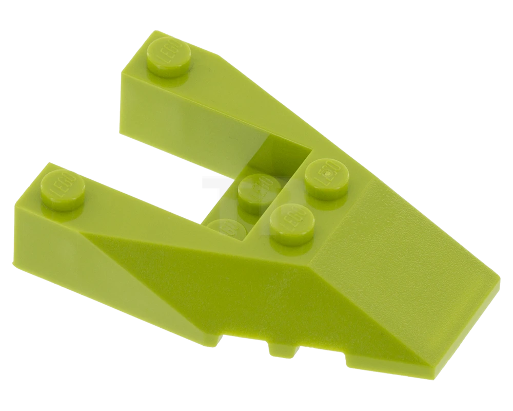 LEGO&reg; 6129986 - 6153b - Keil 6 x 4 Ausschnitt mit Noppeneinkerbungen