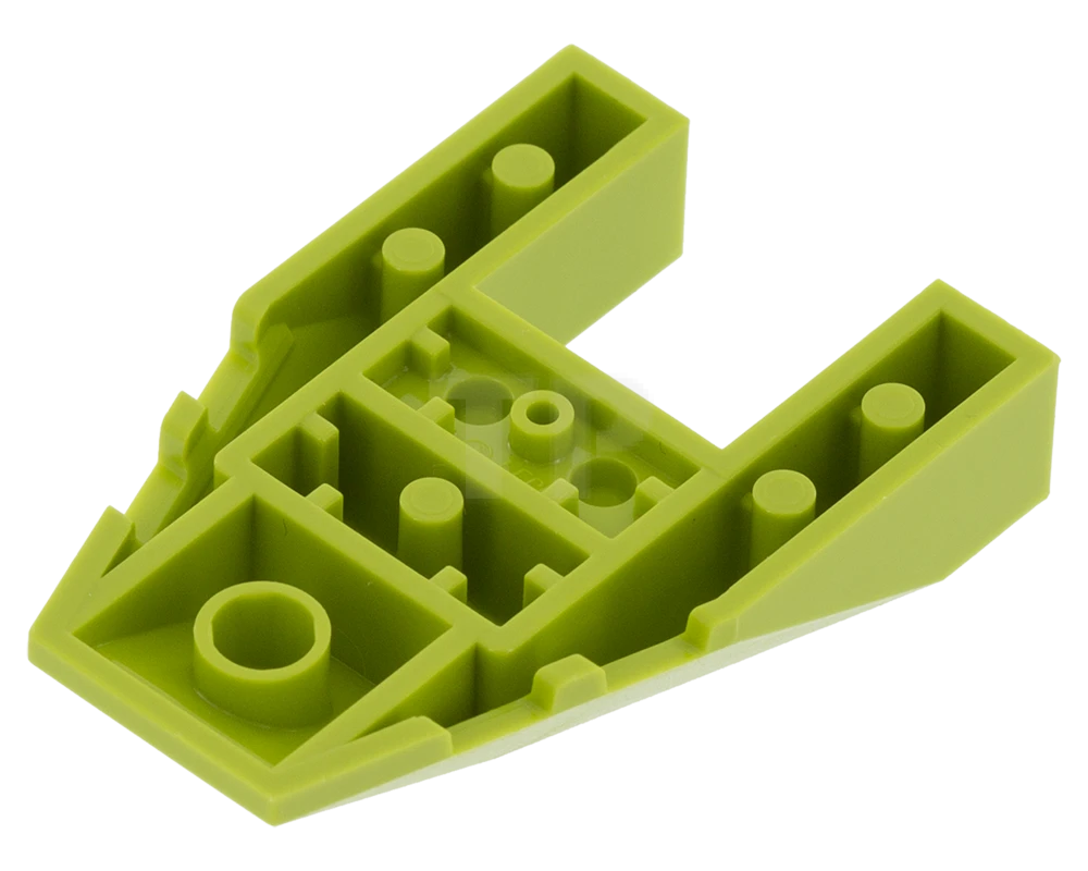 LEGO&reg; 6129986 - 6153b - Keil 6 x 4 Ausschnitt mit Noppeneinkerbungen