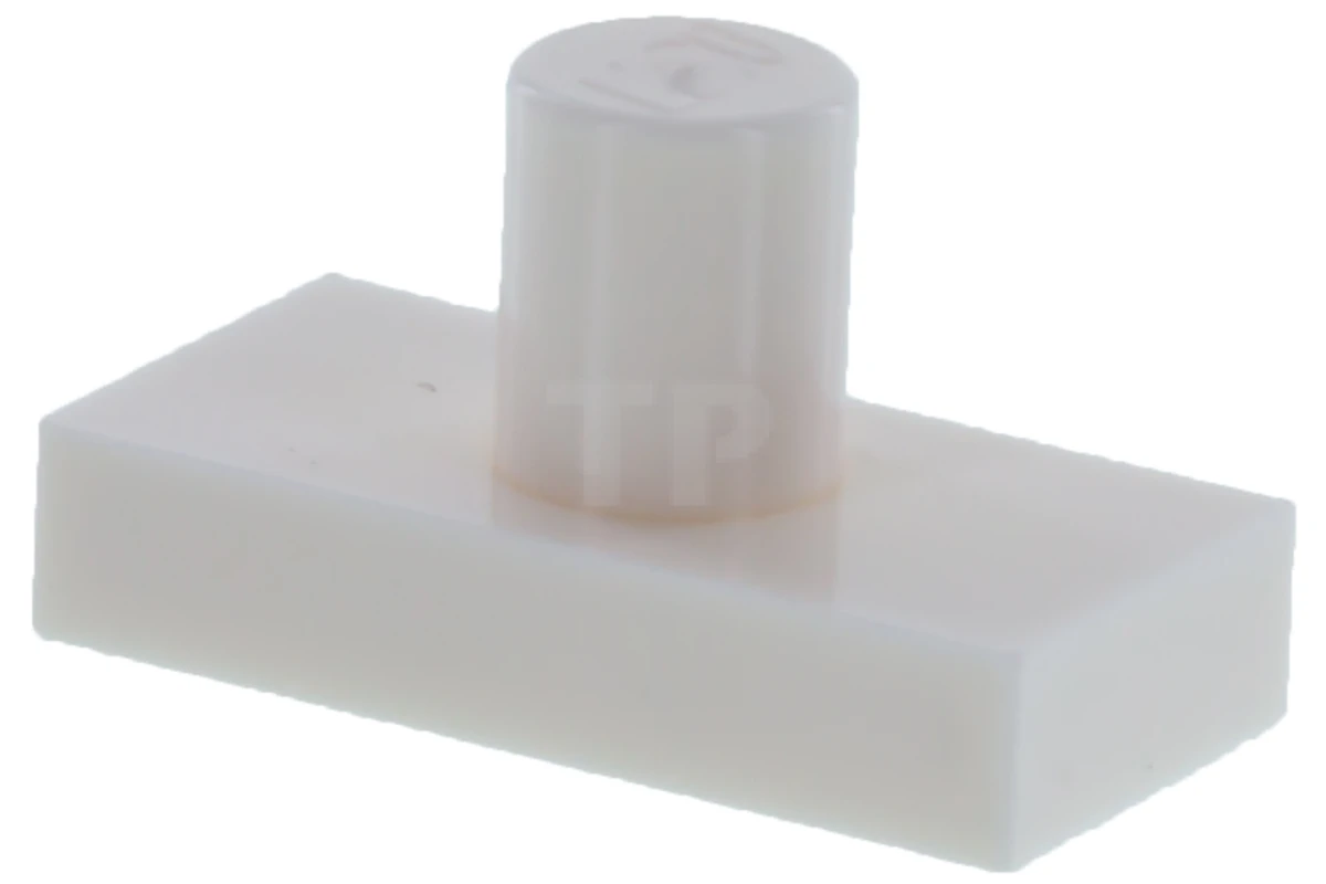 LEGO&reg; 6288295 - 24445 - Piastrelle, modificate 1 x 2 con palo a testa di Minifig