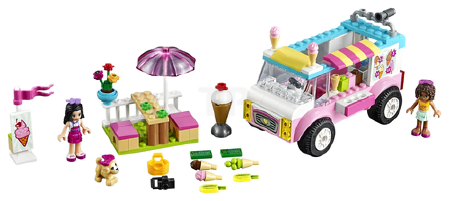 LEGO&reg; 10727 Il furgone dei gelati di Emma