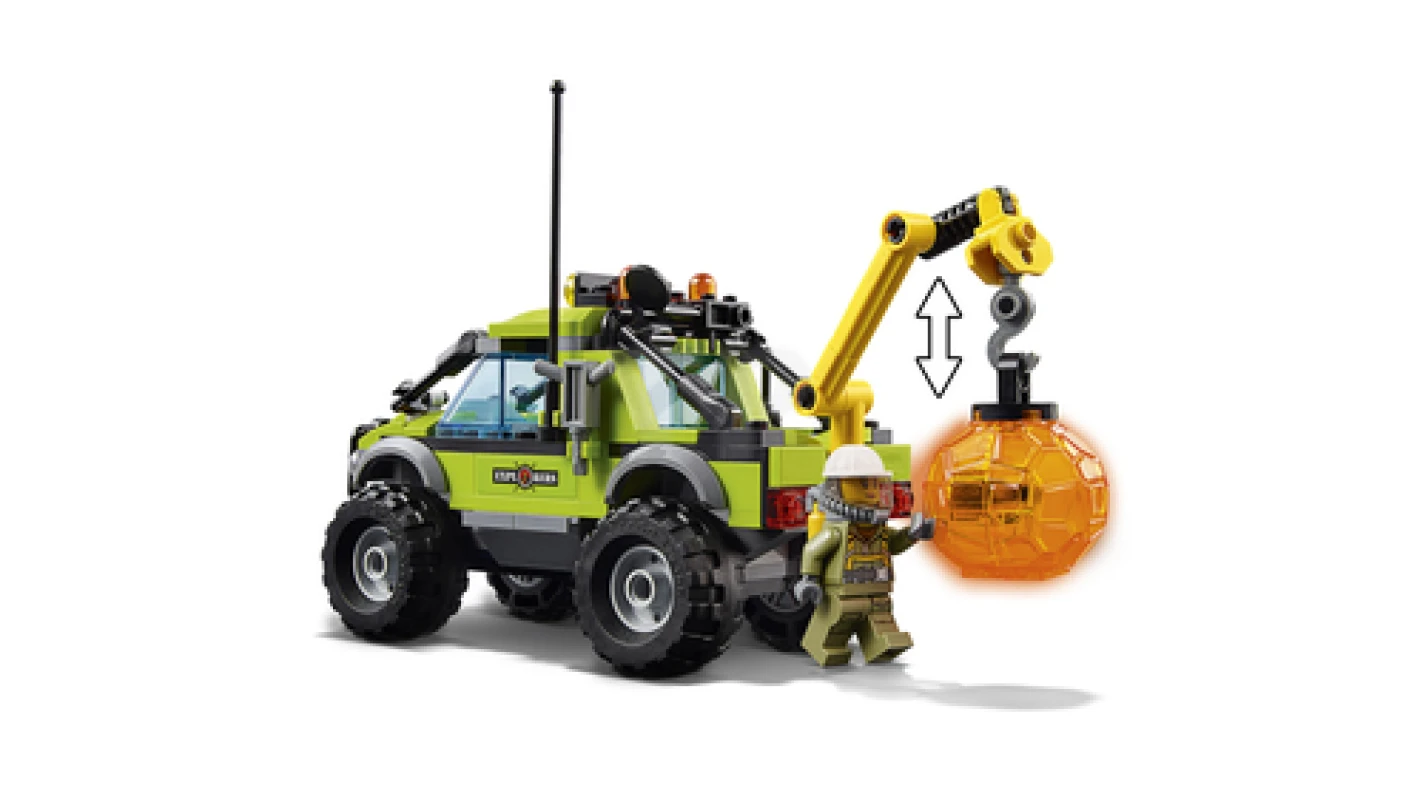 LEGO&reg; 60121 Volcano Exploration Truck