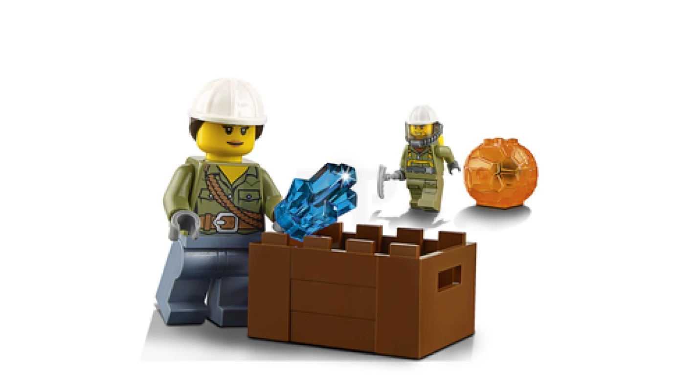 LEGO&reg; 60123 Volcano Supply Helicopter