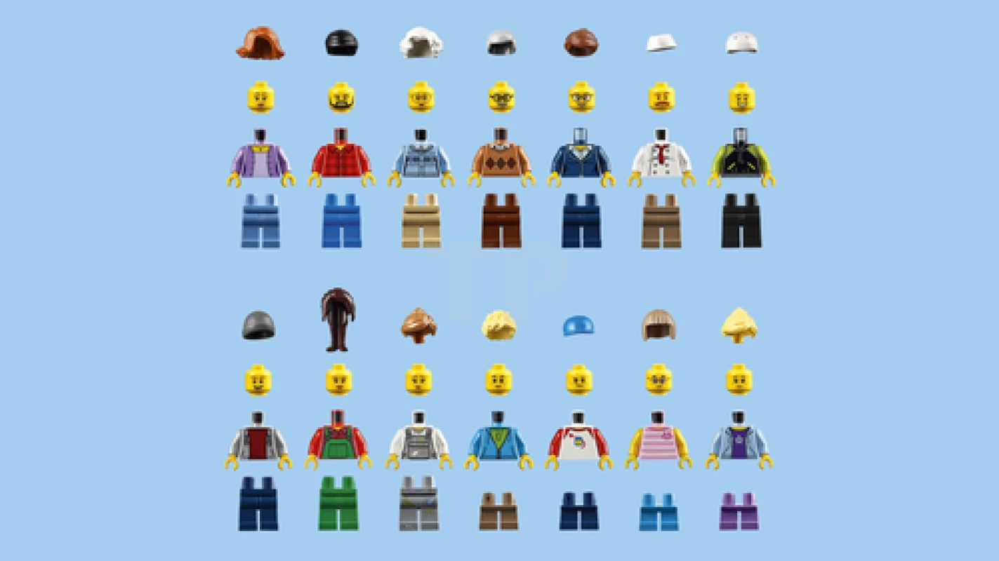 LEGO&reg; 60134 Plezier in het park - City personenset