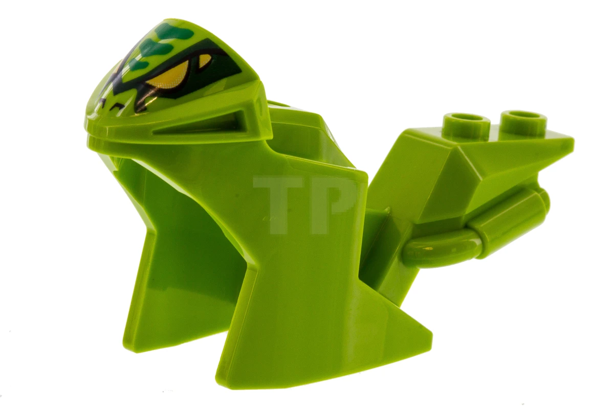 LEGO&reg; 6135101 - 18895pb06 - Motorradverkleidung, Sport Bike mit Schlangengesicht-Muster