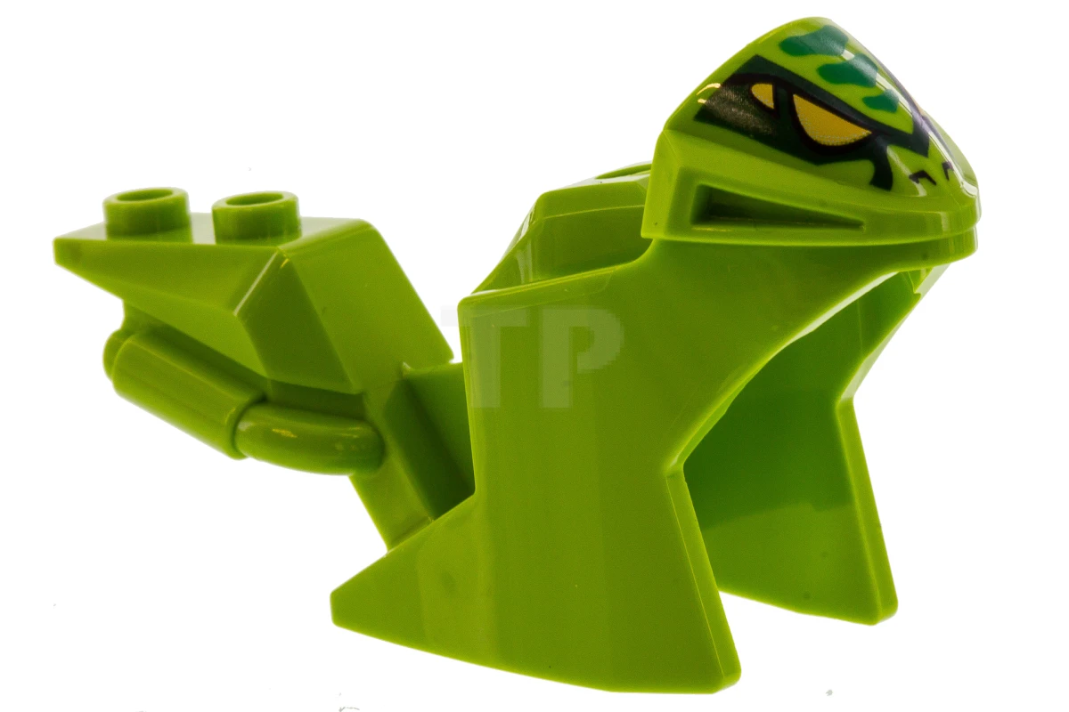 LEGO&reg; 6135101 - 18895pb06 - Motorradverkleidung, Sport Bike mit Schlangengesicht-Muster