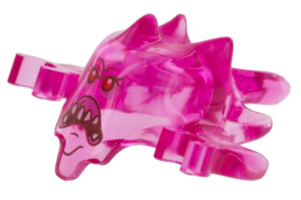 LEGO&reg; 6135189 - 19861pb04 - Minifig, Headgear Ghostbusters Ghost with Open Mouth Grimace Pattern