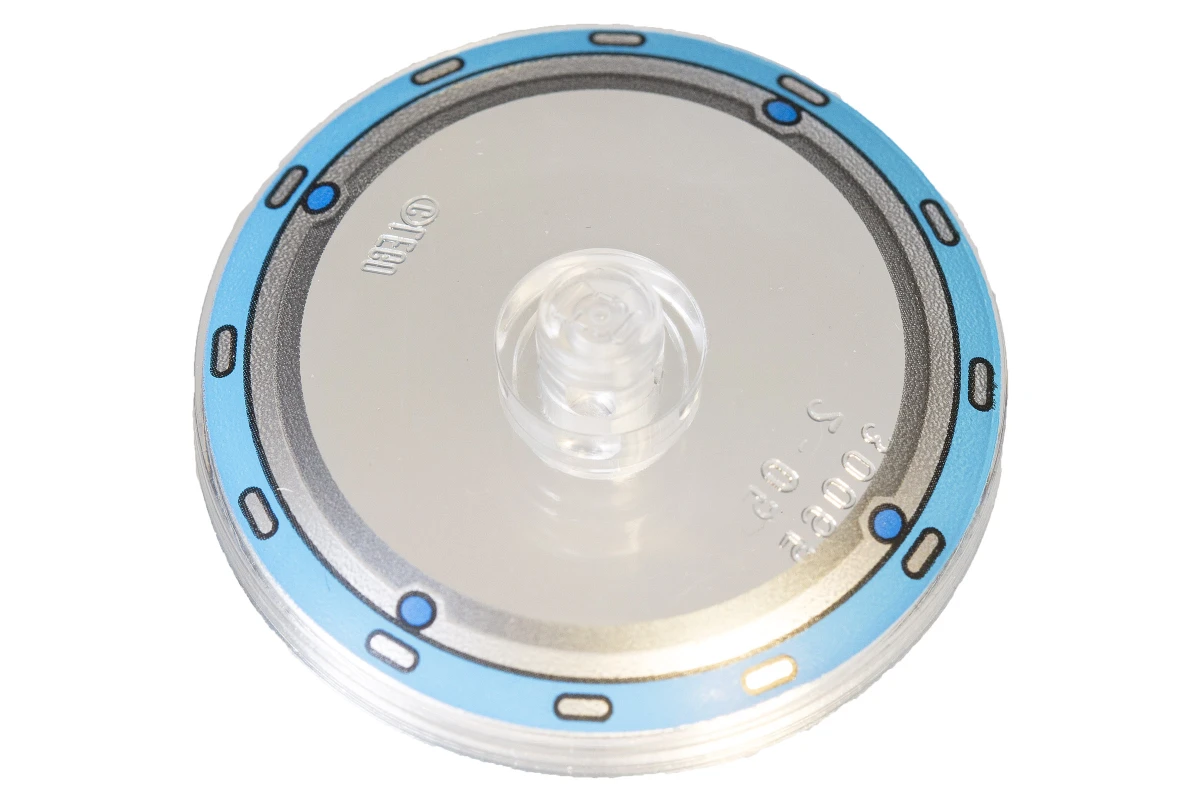 LEGO&reg; 6126140 - 3960pb034 - Plato 4 x 4 Invertido con Dibujo de Girosfera