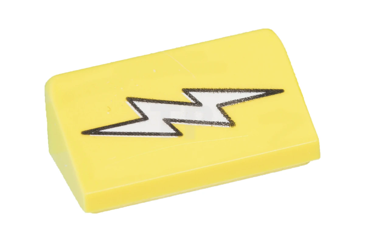 LEGO&reg; 85984pb101 - 6125792 - Slope 30° 1 x 2 x 2/3 with with Lightning Pattern