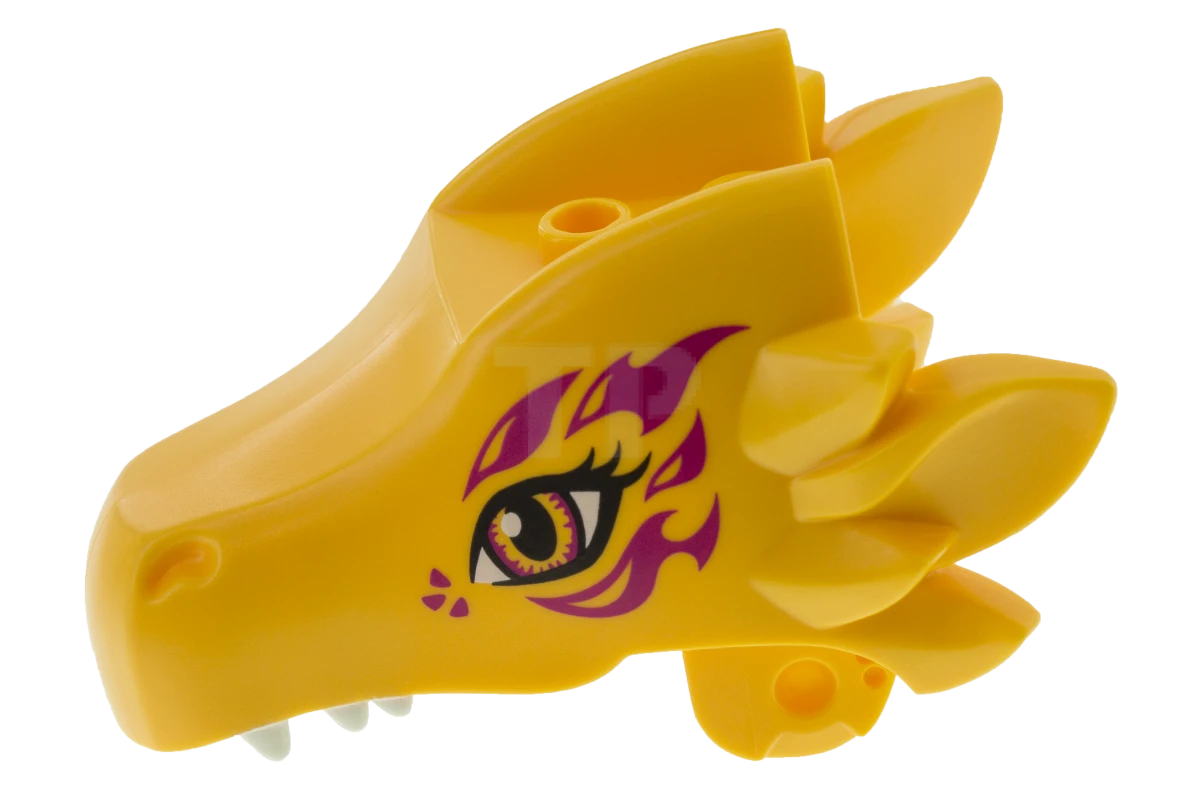 LEGO&reg; 6136956 - 24196pb03 - Dragon head - upper jaw (Zonya)
