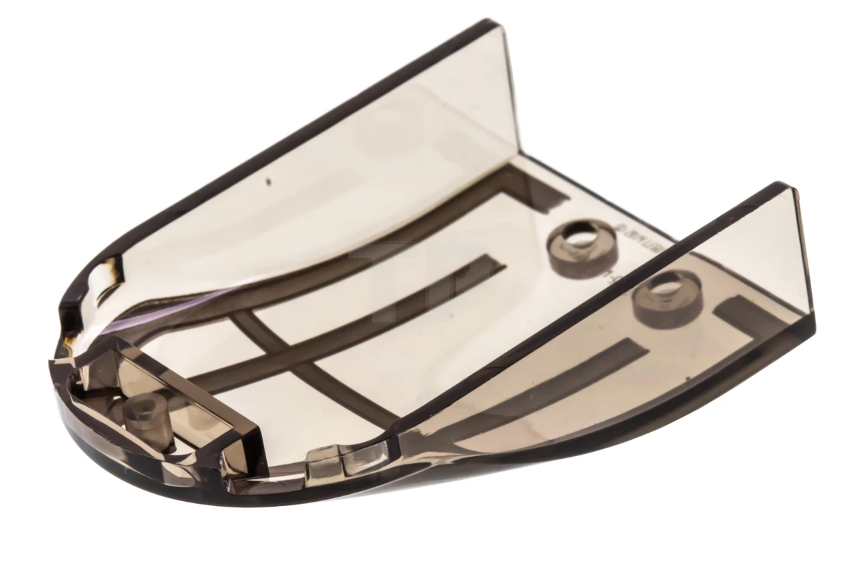 LEGO&reg; 6137041 - 18973pb05 - Pare-brise 6 x 4 x 1 courbé avec motif de toit rouge.