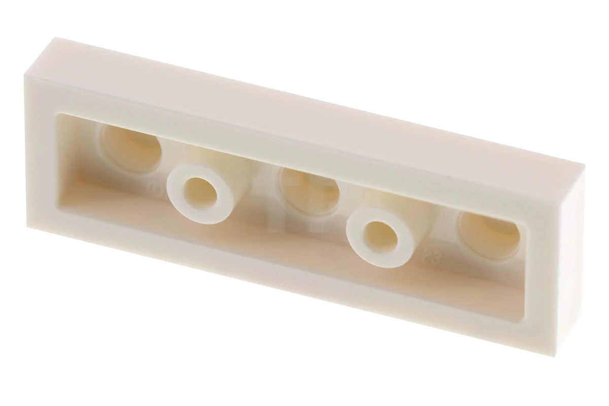 LEGO&reg; 6137060 - 3623pb008 - Plate 1 x 3 with White 'SCHE' on Red Background Pattern