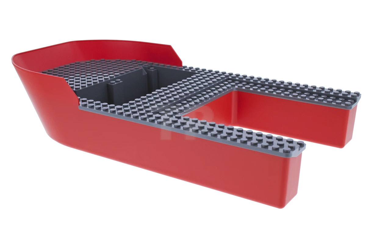 LEGO&reg; 6143122 - 18913c01 - Coque de bateau, avant 40 x 20 x 7 - Assemblage complet