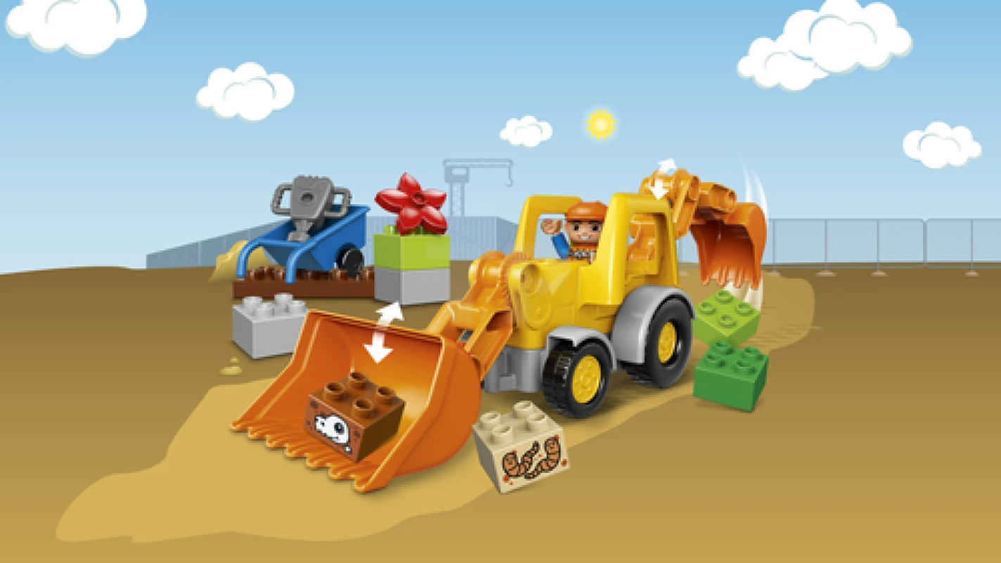 LEGO&reg; 10811 Graaflaadmachine