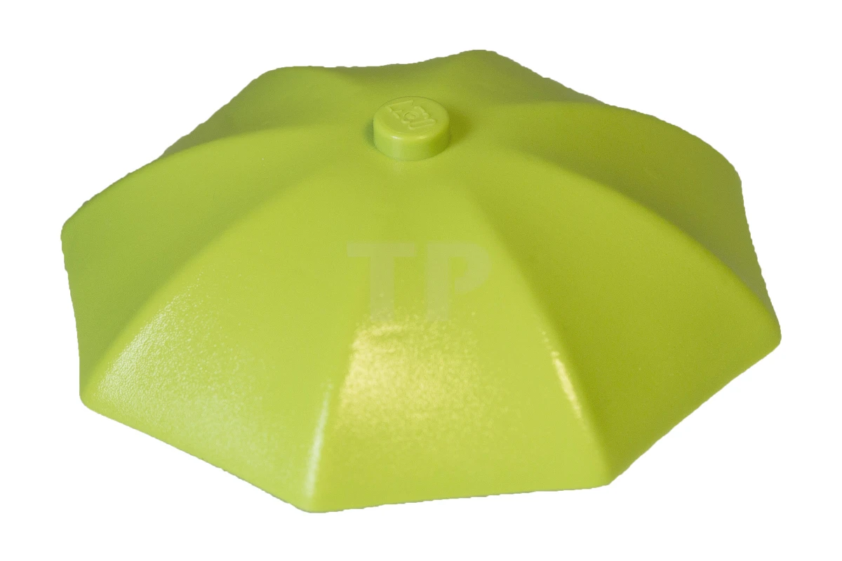 LEGO&reg; 6276069 - 4094 - Minifig, Utensil Umbrella Top with No Bottom Flaps, 6 x 6 with Top Stud