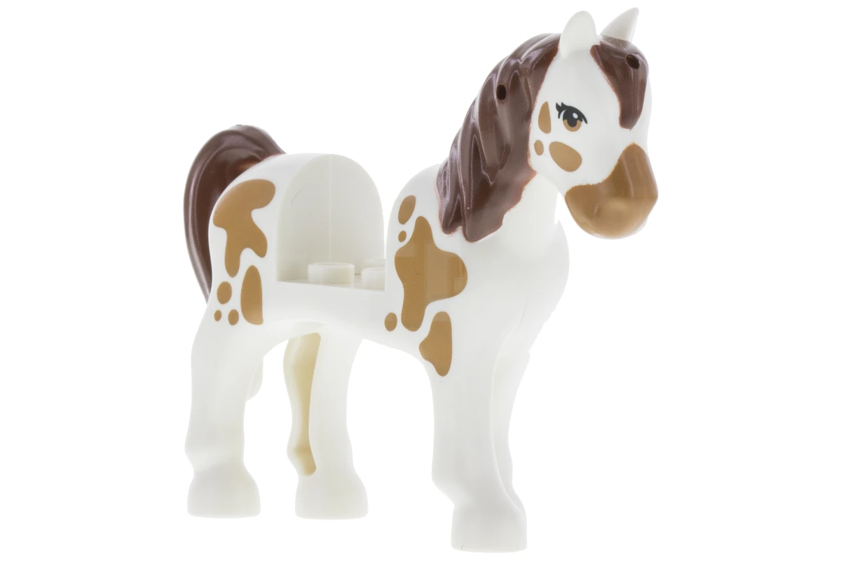 LEGO&reg; 6151598 - 93083c01pb10 - Horse with 2 x 2 Cutout