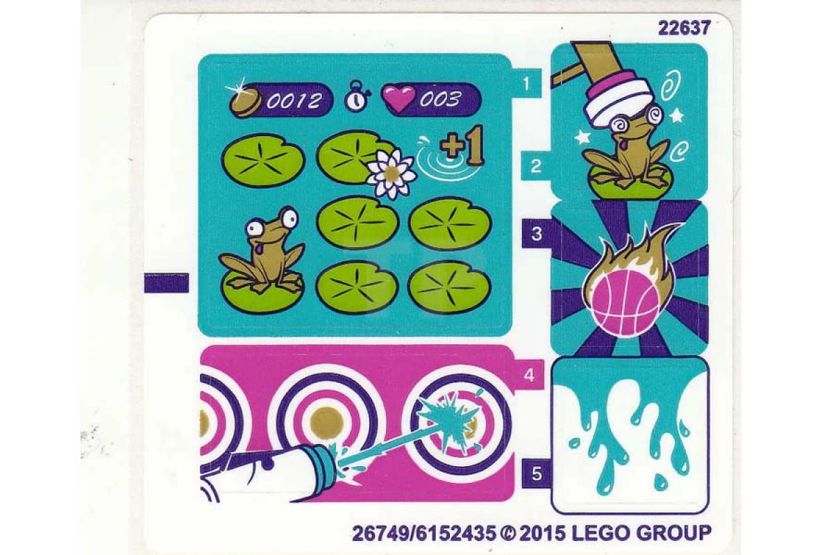 LEGO&reg;  - Sticker for Set 41127