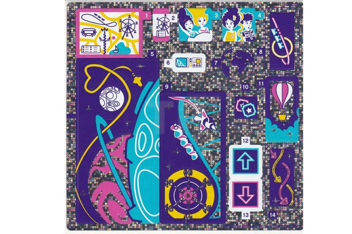 LEGO&reg; 6153794 - Sticker for Set 41130